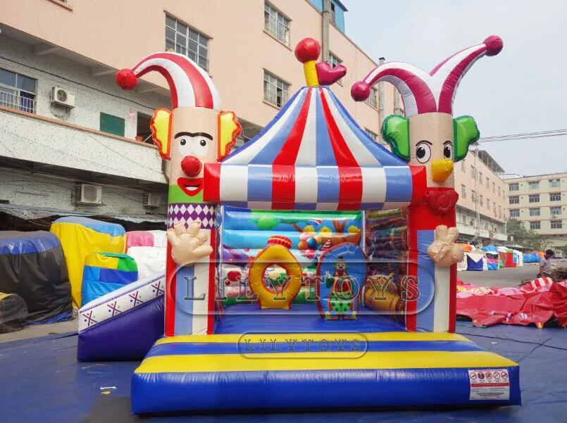 0.55mm PVC Tarpaulin Material Inflatable Jumping Castle