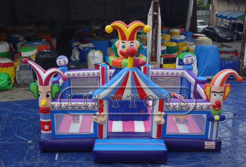 0.55mm PVC Tarpaulin Material Inflatable Jumping Castle
