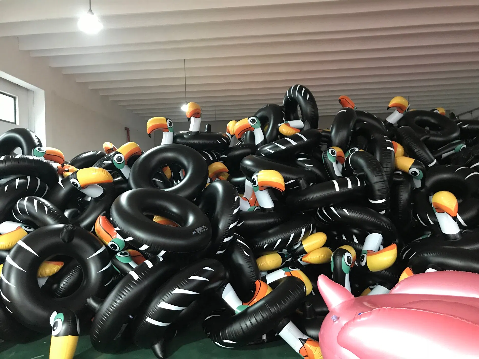 2021 Trendy Pool Toucan Swim Ring for Adult