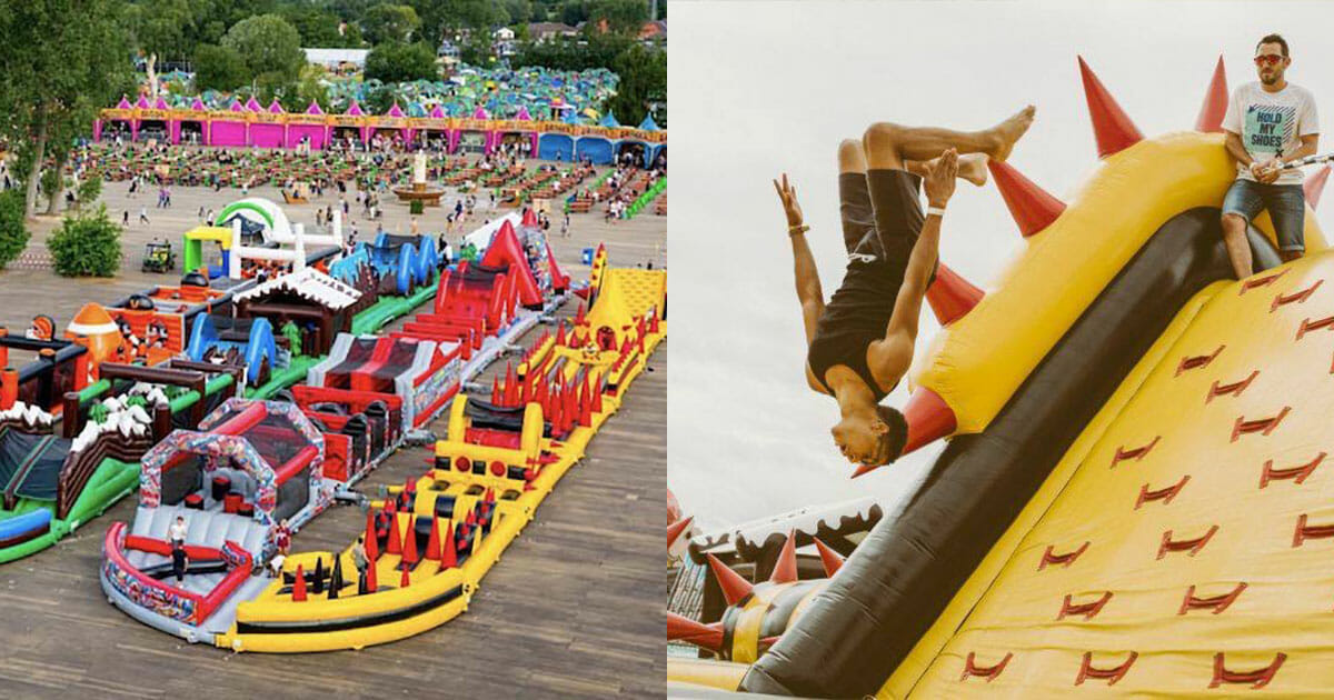 2021 Inflatable Beast Inflatable Obstacle Course