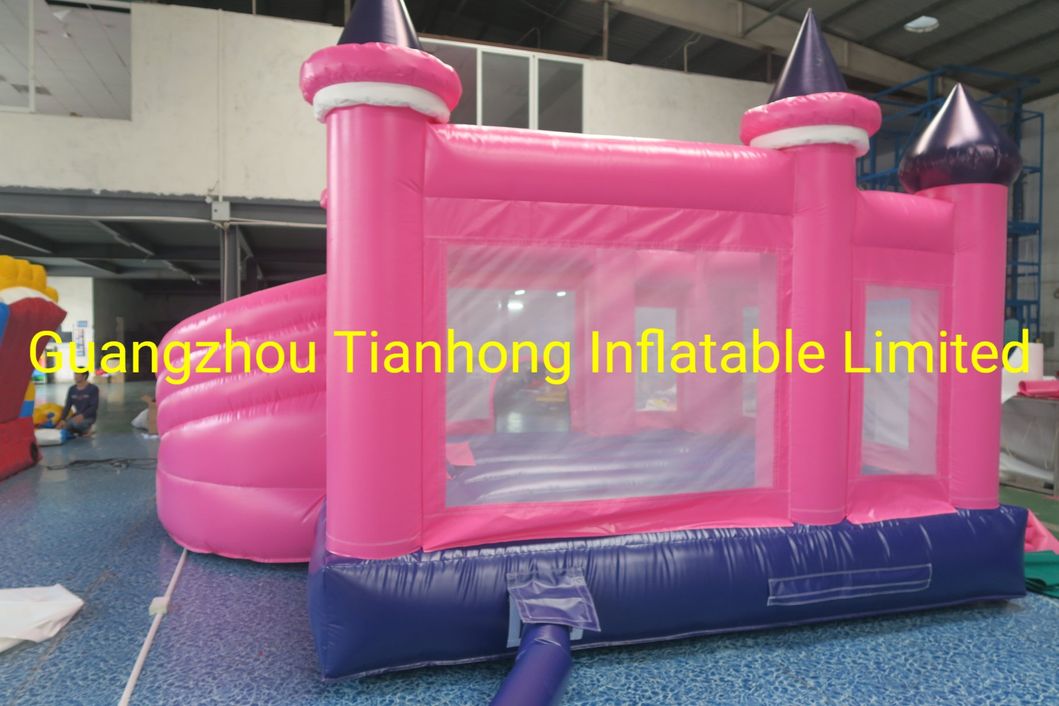4.5X4m Pink Princess Bouncy Castle Jumping Castle