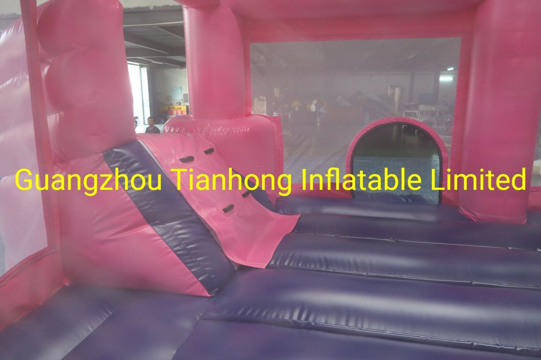 4.5X4m Pink Princess Bouncy Castle Jumping Castle