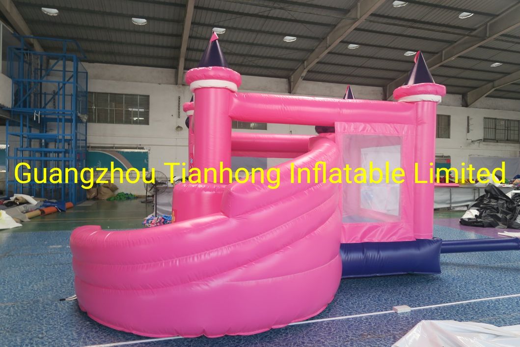 4.5X4m Pink Princess Bouncy Castle Jumping Castle