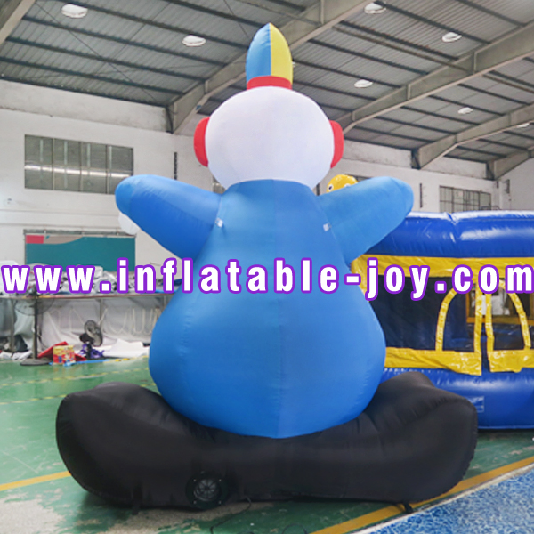 4m Tall Giant Inflatable Clown Cartoon