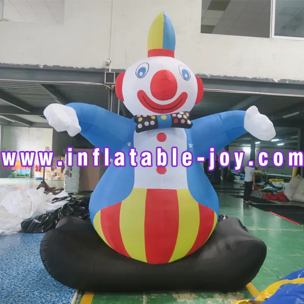 4m Tall Giant Inflatable Clown Cartoon