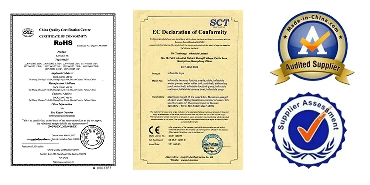 10X7m Outddoor Airtight Water Proof Inflatable Tent