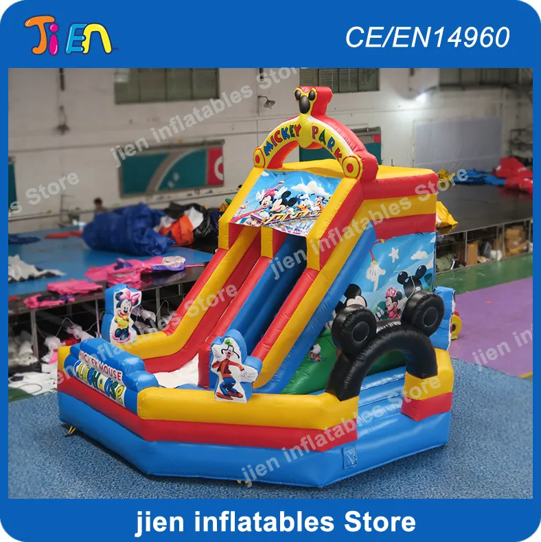 5X4X4m Inflatable Mickey Slide