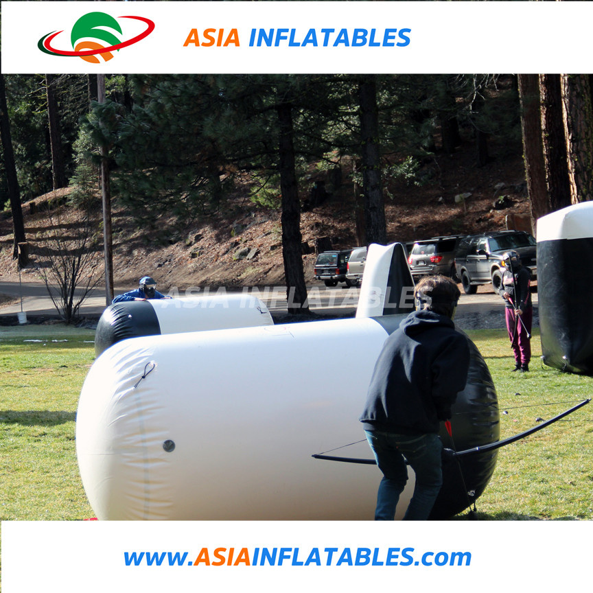 6 Person Archery Air Field, Inflatable Paintball Bunkers
