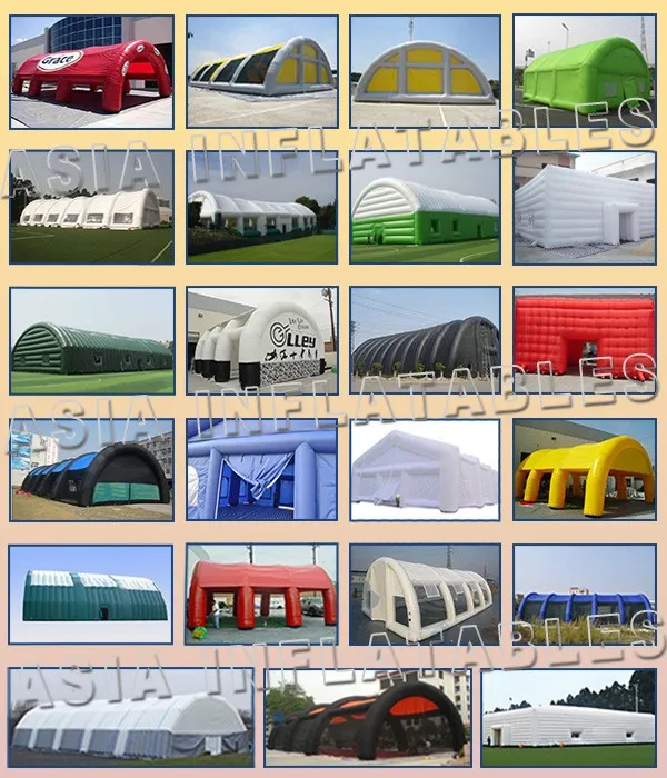 6 Person Archery Air Field, Inflatable Paintball Bunkers