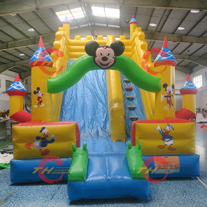 7.5X4X5m Inflatable Mickey Slide