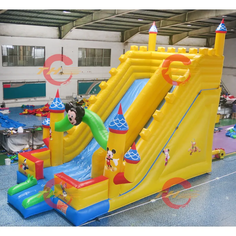 7.5X4X5m Inflatable Mickey Slide