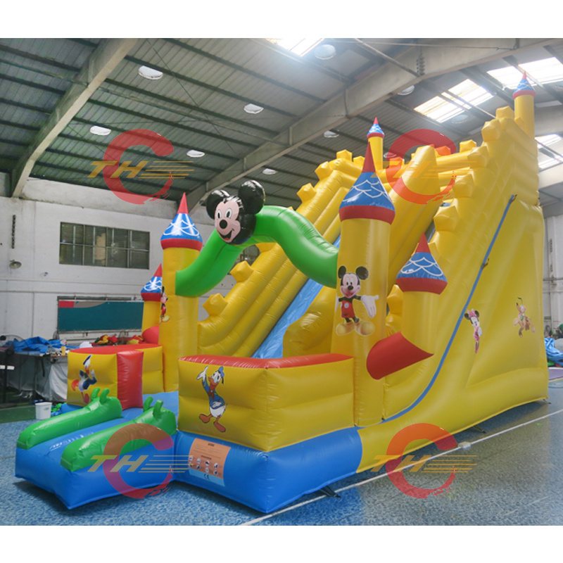 7.5X4X5m Inflatable Mickey Slide