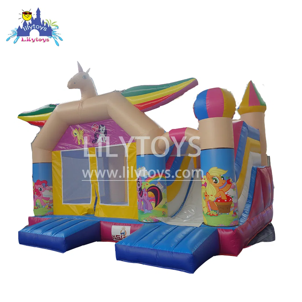 Air Inflatable Unicorn Bouncer Inflatable Bouncer Unicorn Air Mattress