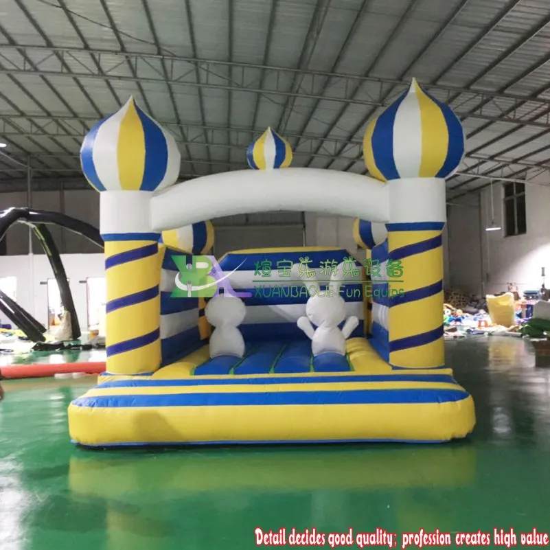 Aladdin Magic Lamp Inflatable Bouncer Castle, Children Party Bouncy Equipment Jump Moonwalk