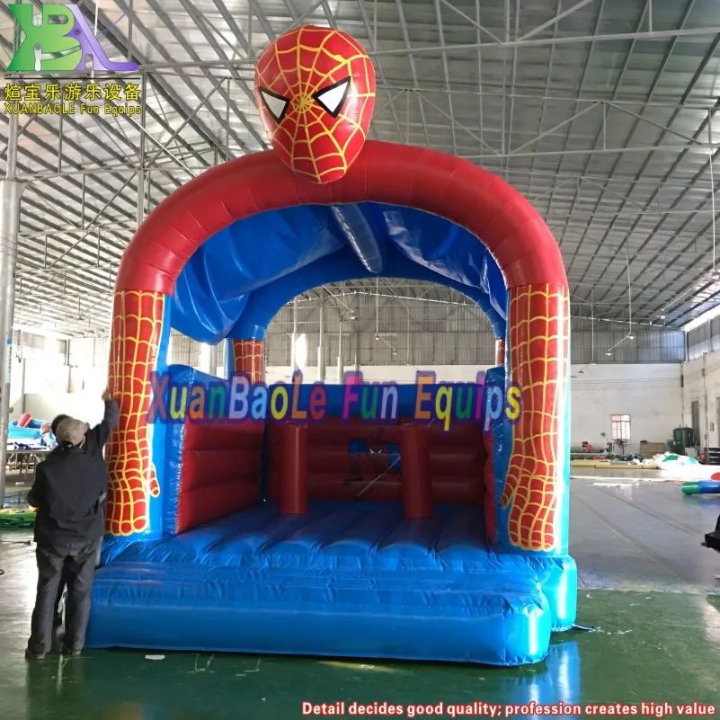 Aladdin Magic Lamp Inflatable Bouncer Castle, Children Party Bouncy Equipment Jump Moonwalk