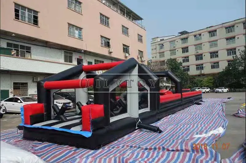 Best Factory Price Adult Inflatable Bouncy Castle Giant Obstacle 5K