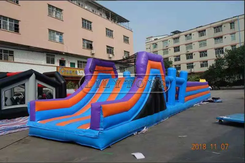 Best Factory Price Adult Inflatable Bouncy Castle Giant Obstacle 5K