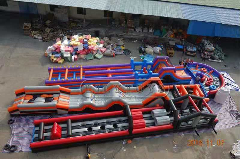 Best Factory Price Adult Inflatable Bouncy Castle Giant Obstacle 5K