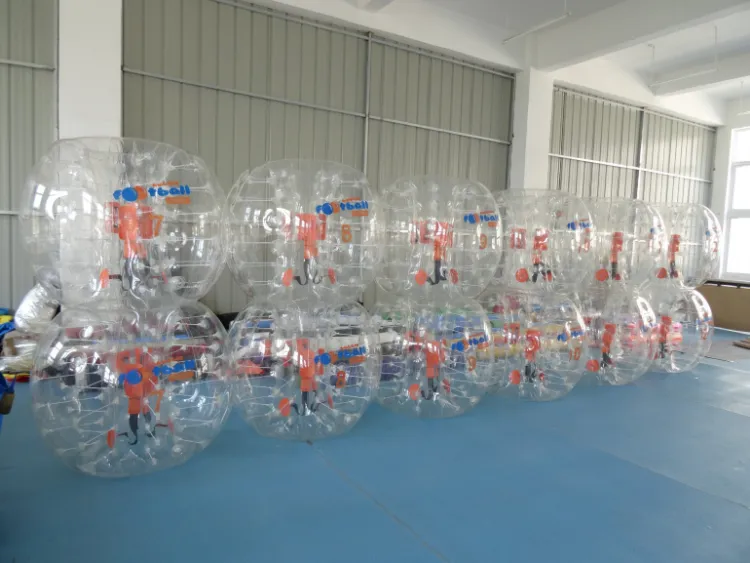 Inflatable Bumper Ball TPU/PVC Bubble Ball Outdoor Inflatable Football Games Adults Inflatable Body Bubble Soccer Balls