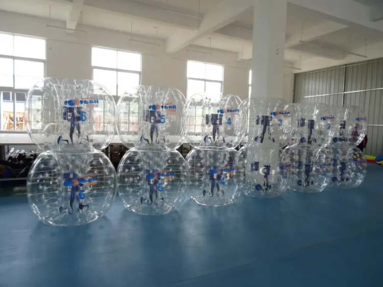 Inflatable Bumper Ball TPU/PVC Bubble Ball Outdoor Inflatable Football Games Adults Inflatable Body Bubble Soccer Balls