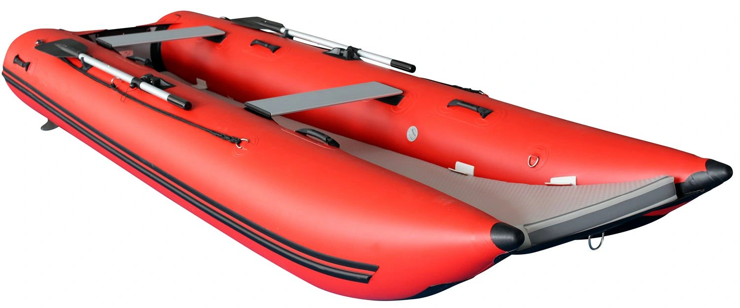 Catamaran 1 Person Inflatable Pontoon Boat