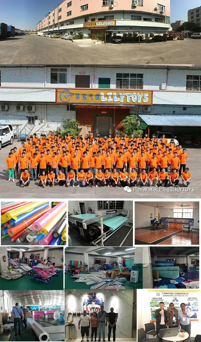 China Manufacture Commercial Sport Inflatable Obstacle Games