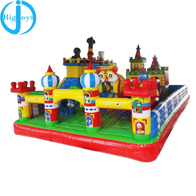 Commercial Inflatable Moonwalk Bouncy Jumper Castle Inflatable Bouncer Slide Combo