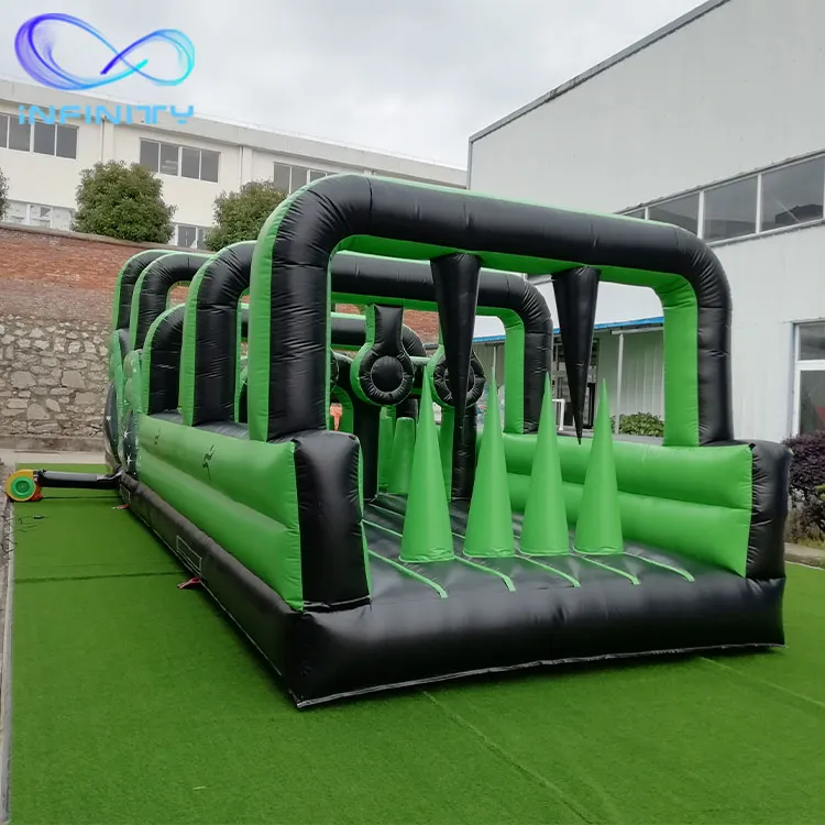 Commercial Large Inflatable Bouncing Obstacle Course for Sale
