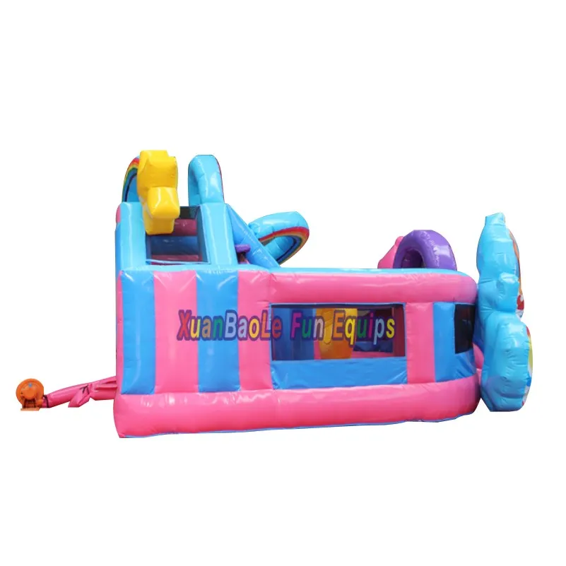 Commercial Party Jumpers Slide Bouncy Blow up Jumping Castle Unicorn Inflatable Bouncer Playground