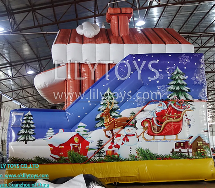 Customized Christmas Inflatable Small PVC Jumping Castle