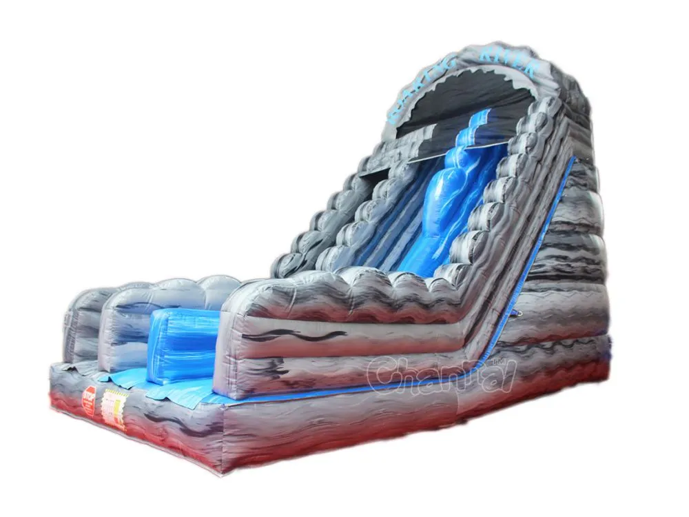 Dual Land Roaring River Inflatable Slide Chsl586