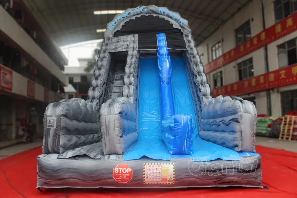 Dual Land Roaring River Inflatable Slide Chsl586