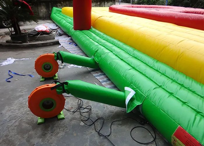 Durable PVC Inflatable Bossaball Court Inflatable Volleyball Court Inflatable Sport Games for Beach