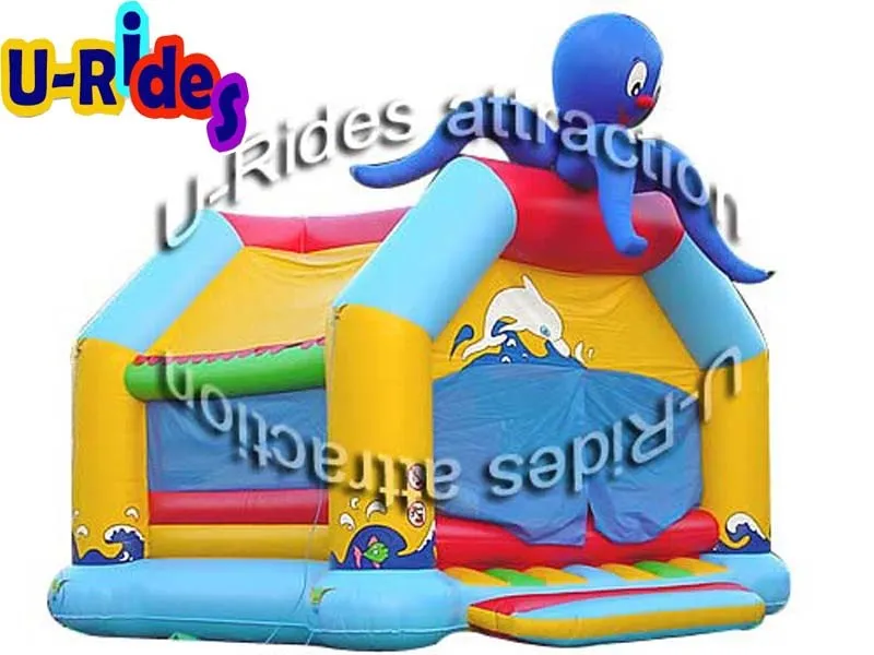 Factory price octopus inflatable bouncer bouncy castle inflatable jumping for Kids