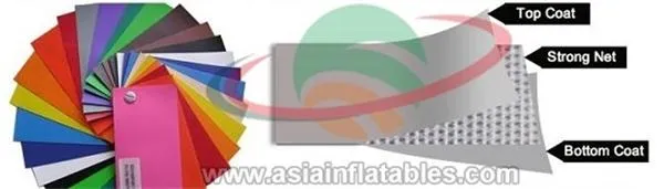 Fun Huge Inflatable Obstacle Course for Playground Outdoor