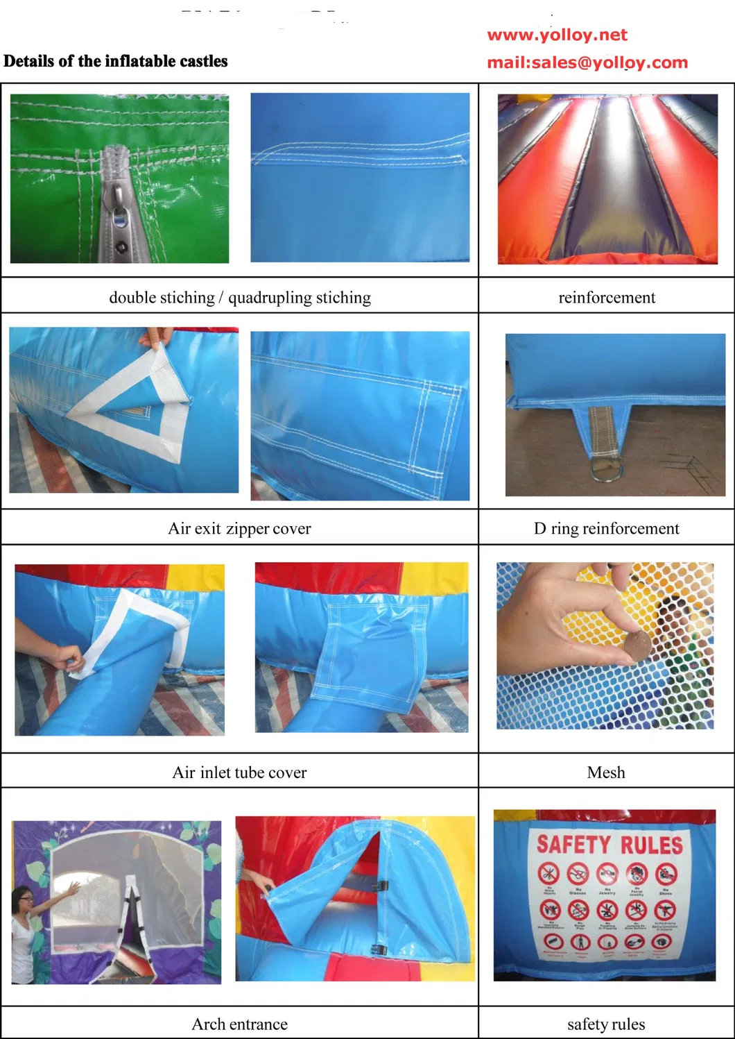 Funny Outdoor Amusement Inflatable Playground Using Water and Dry Slide