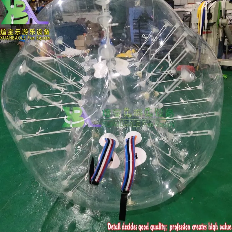 Guangzhou Inflatable Colorful Body Bubble Ball Suit TPU/PVC Bubble Soccer for Children or Adults