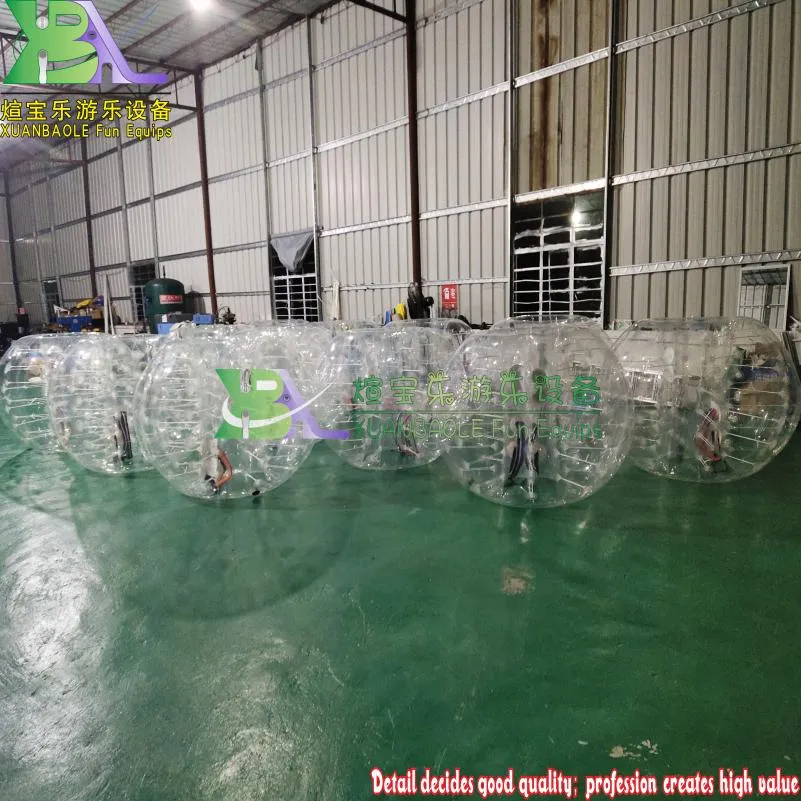 Guangzhou Inflatable Colorful Body Bubble Ball Suit TPU/PVC Bubble Soccer for Children or Adults