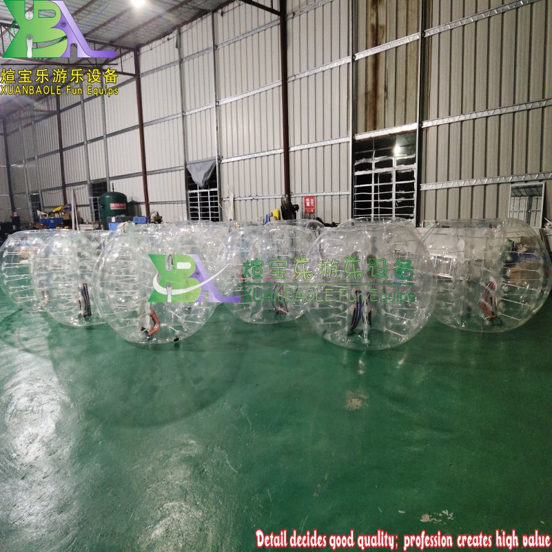 Guangzhou Inflatable Colorful Body Bubble Ball Suit TPU/PVC Bubble Soccer for Children or Adults