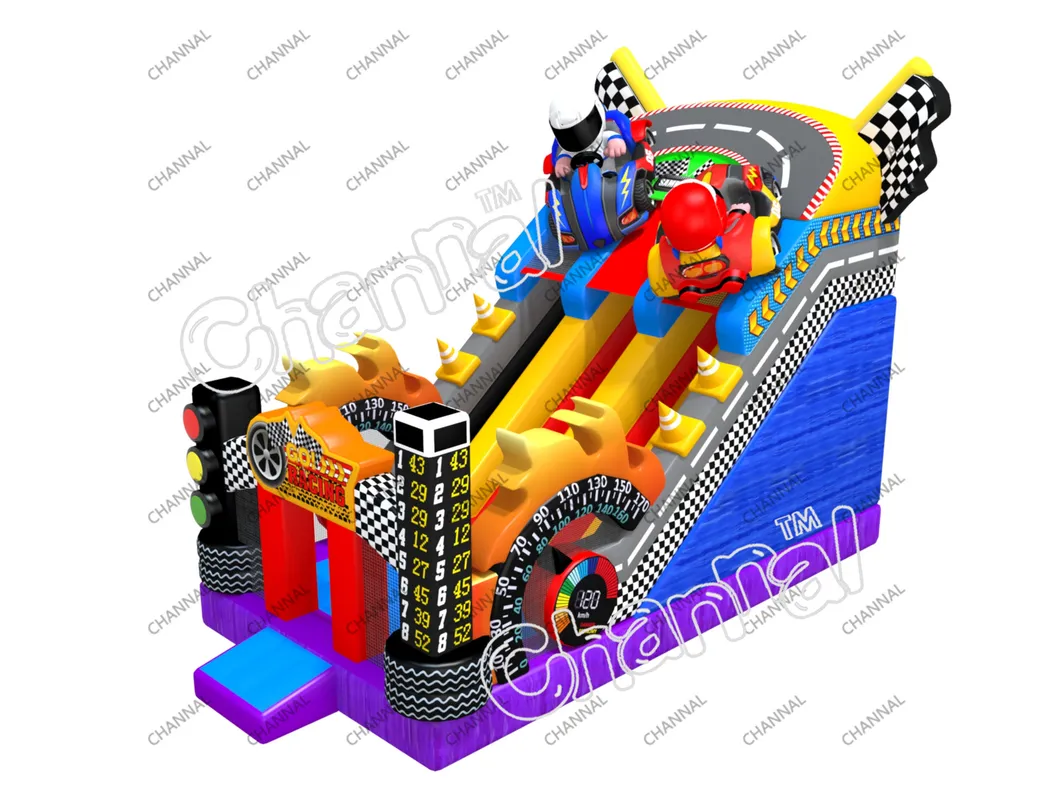 Haunted House Inflatable Slide