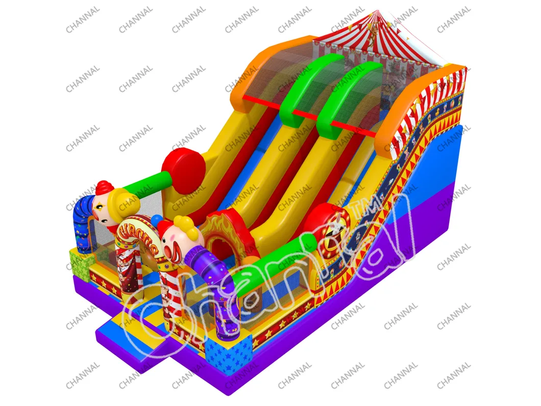 Haunted House Inflatable Slide
