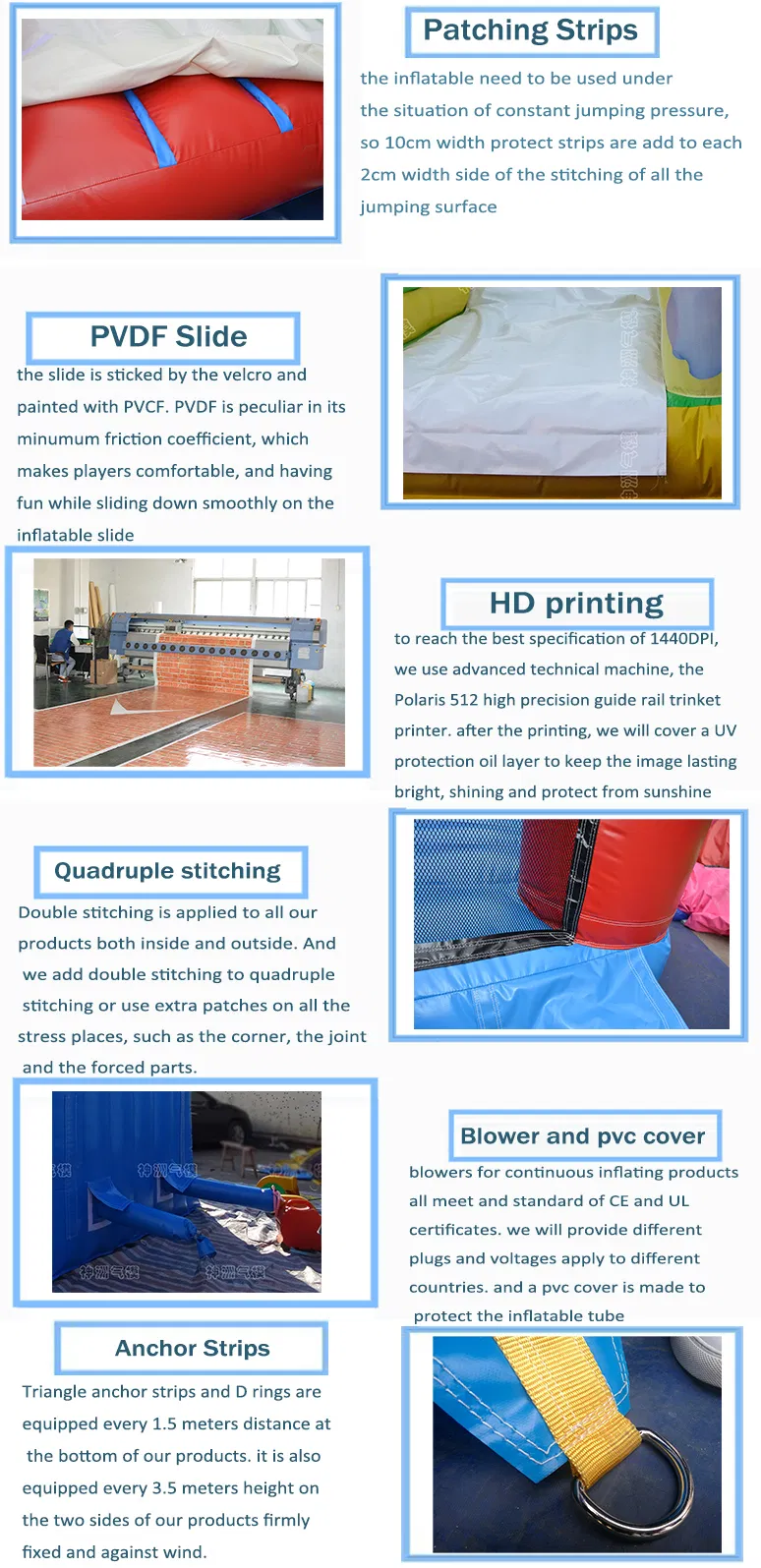 High Quality Commercial Inflatable Slide