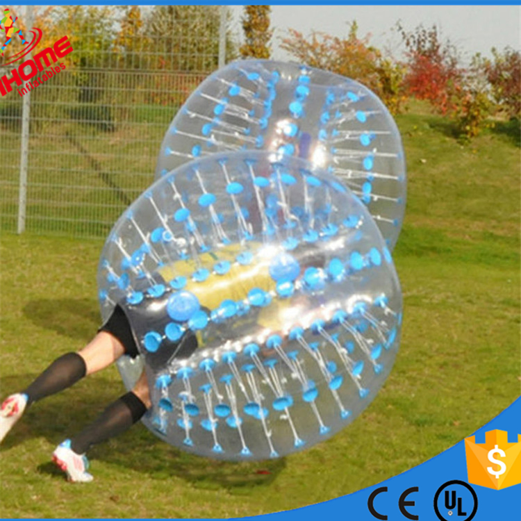 High Quality PVC and TPU Inflatable Human Bumper Soccer Bubble Ball