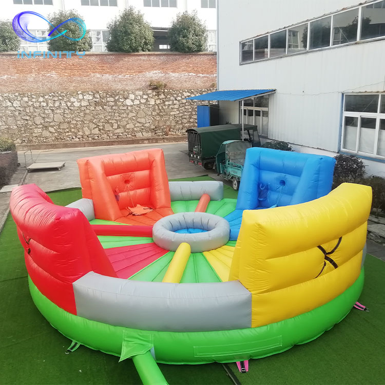 Hot Sale Inflatable Sport Game Inflatable Hungry Hippos Game Inflatable Hippo Chow Down