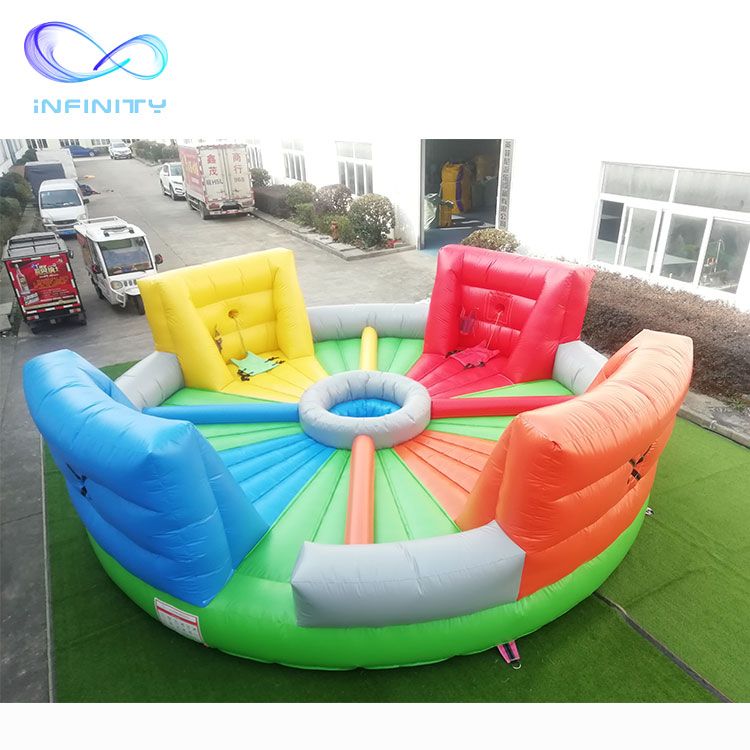 Hot Sale Inflatable Sport Game Inflatable Hungry Hippos Game Inflatable Hippo Chow Down