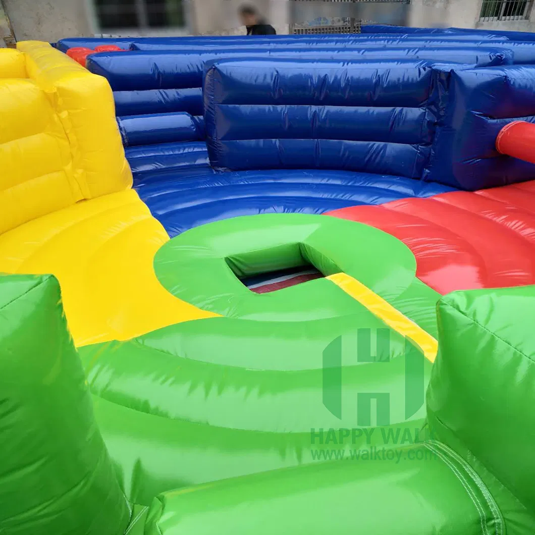 Inflatable Dizzy Disc Meltdown Sweeper Wipeout Eliminator