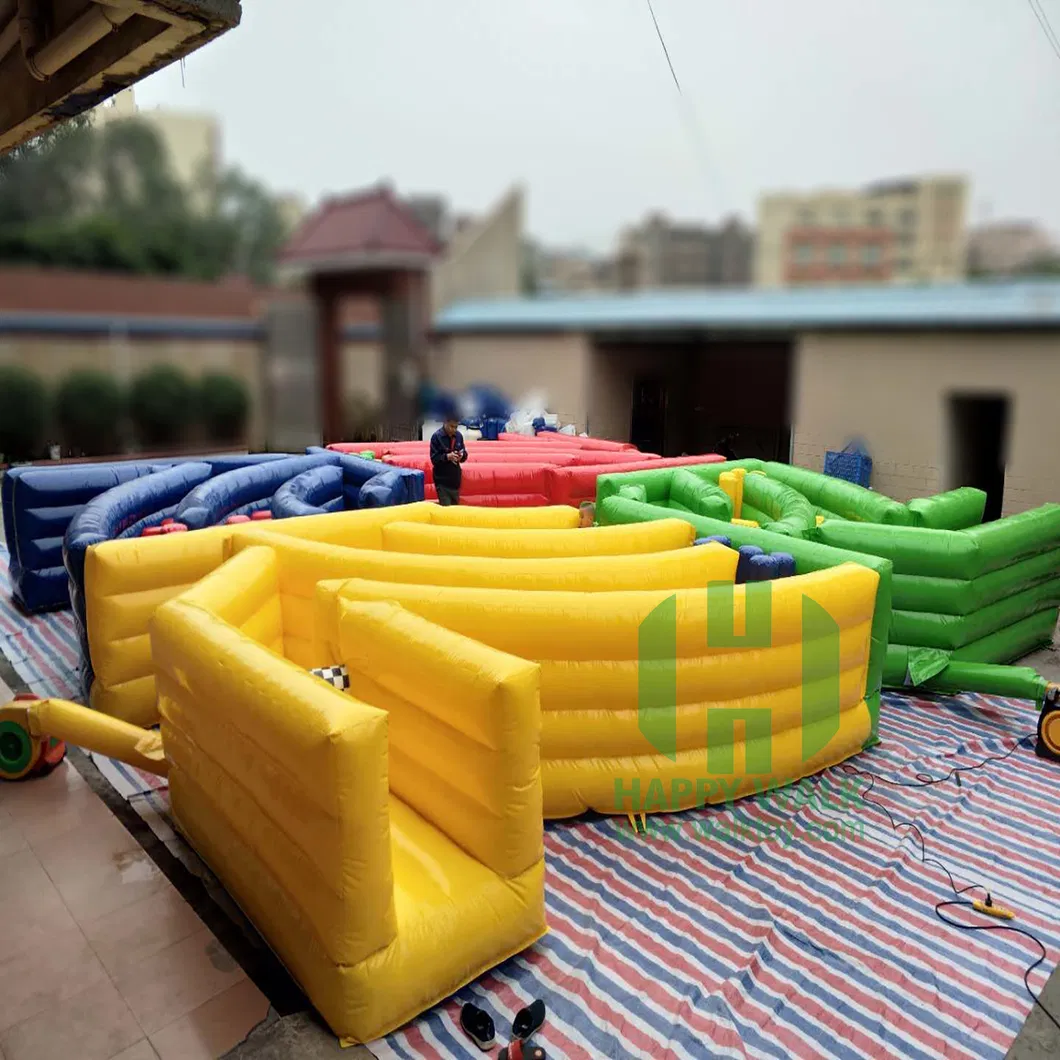 Inflatable Dizzy Disc Meltdown Sweeper Wipeout Eliminator