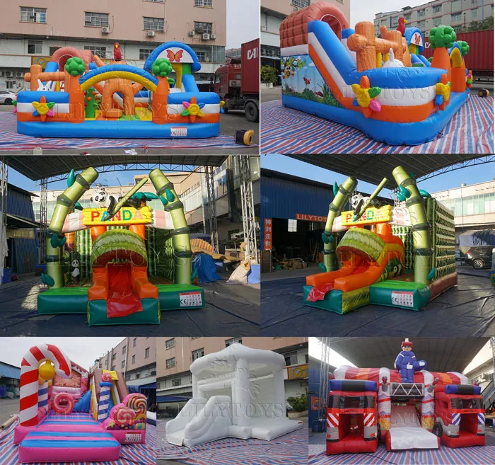 Inflatable Moonwalk Bounce House Castle for Kids