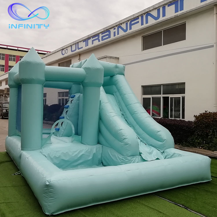 Inflatable Moonwalk with Pool Ball Pit Blow up Jumping Castle with Slide Inflatable Wedding Bounce for Sale