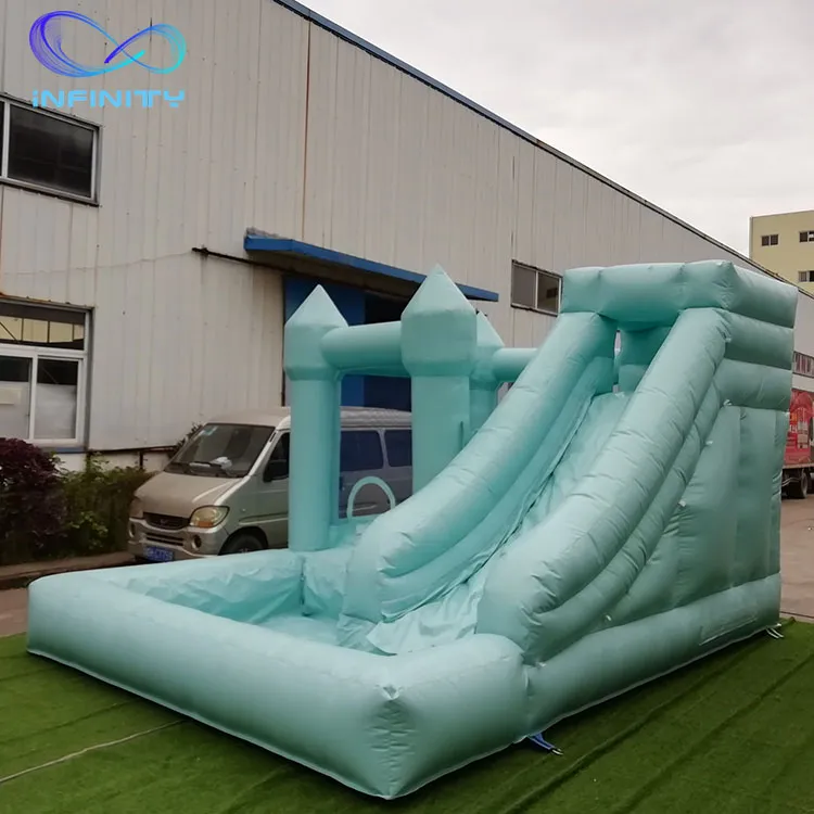 Inflatable Moonwalk with Pool Ball Pit Blow up Jumping Castle with Slide Inflatable Wedding Bounce for Sale